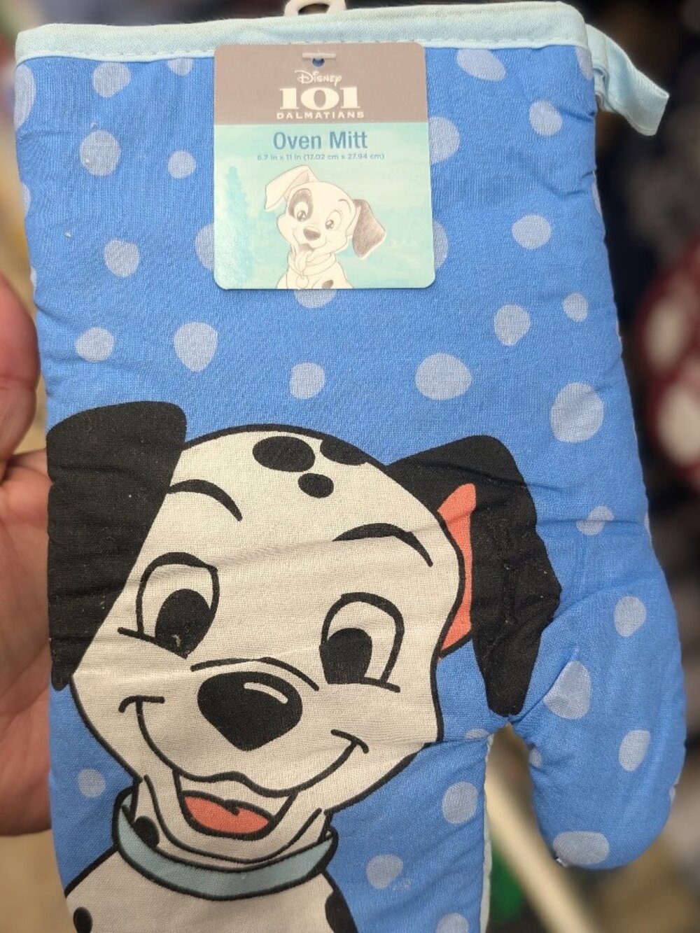 Disney 101 Dalmatians Oven Mitt – 6.7" x 11"